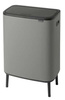 Kosz BO Touch Bin Hi 60 l Mineral Concrete Grey BRABANTIA