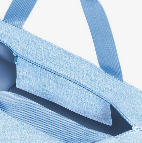 Torba shopper M twist powder blue REISENTHEL