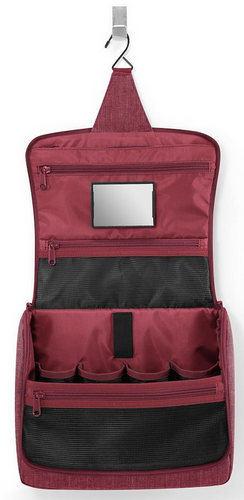 Kosmetyczka toiletbag XL twist maroon REISENTHEL