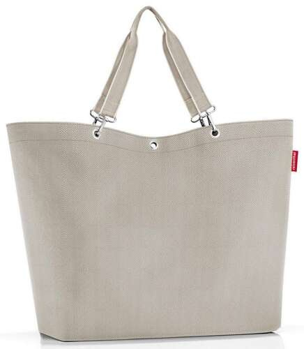 Torba shopper XL herringbone sand REISENTHEL