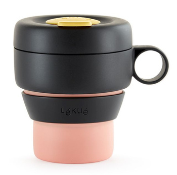Kubek składany 350ml Mug To Go coral LEKUE