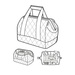 Torba allrounder L garden blue REISENTHEL