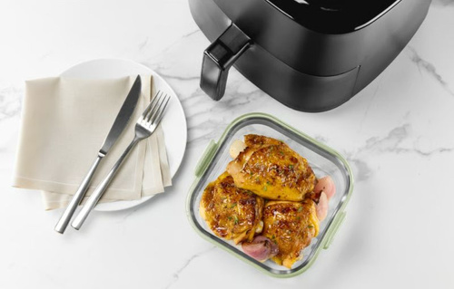 Forma szklana kwadratowa do Air Fryer LEKUE