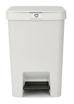 Kosz pedałowy 25l StepUp light grey Brabantia