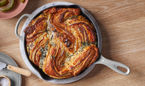  Patelnia głęboka żeliwna 26cm Mist Grey LE CREUSET