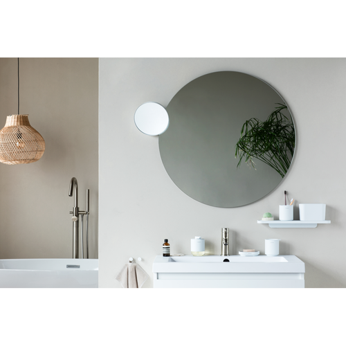 Lustro łazienkowe powiększające 5x MindSet Mineral Fresh White BRABANTIA