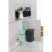 Kosz szafkowy Sort & Go 2 x 16l Jade Green/Grey BRABANTIA