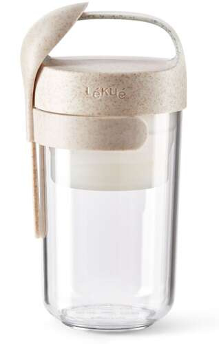 Pojemnik Jar To Go 600 ml beige LEKUE