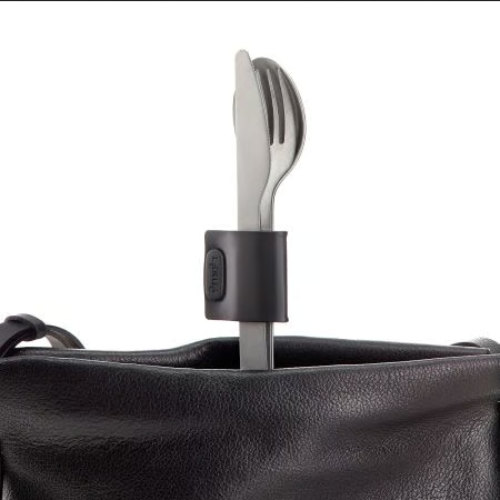 Zestaw sztućców To Go silver LEKUE