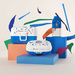 Lunchbox dziecięcy Gram Catimini Blue Terrazzo MONBENTO  