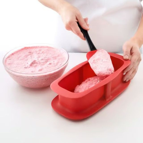 Prostokątna forma do pieczenia 24cm z ceramicznym dnem LEKUE