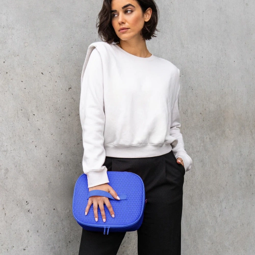 Coolerbag M pocket mesh royal blue REISENTHEL