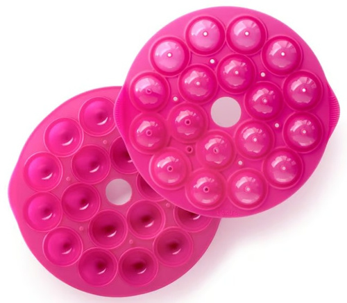 Forma do cake popsów (18 sztuk) silikonowa różowa LEKUE 