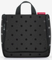 Kosmetyczka toiletbag glossy dots black REISENTHEL