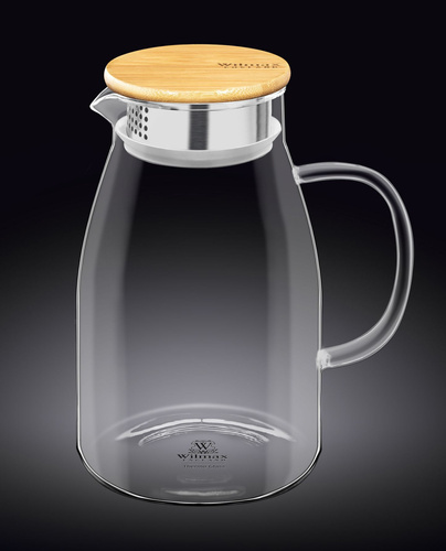 Dzbanek do herbaty z bambusową pokrywą 1,5l Wilmax