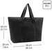 Torba extralite shopper L mesh black REISENTHEL
