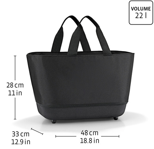 Koszyk shoppingbasket baroque marble REISENTHEL