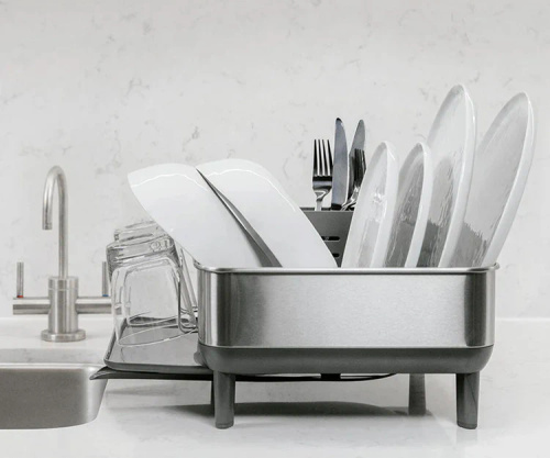 Suszarka do naczyń Compact czarna SIMPLEHUMAN