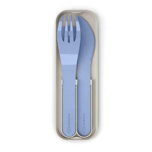 Sztućce podróżne Pocket Color Blue Infinity MONBENTO