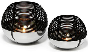 Świecznik na tealight M Luna czarny PHILIPPI