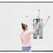 Suszarka ścienna Wallfix 24m+stalowa obudowa BRABANTIA