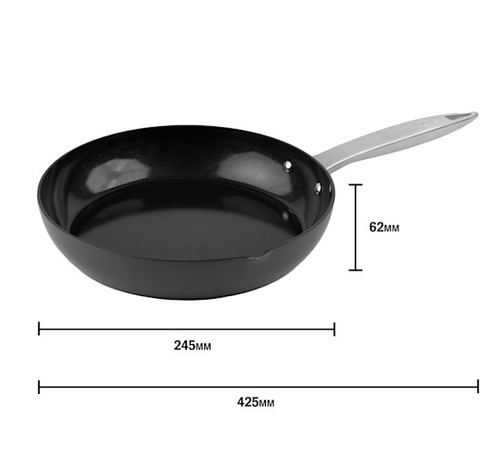 Patelnia z powłoką ceramiczną 24 cm Ultimate Pro Ceramic ZYLISS