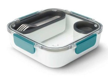 Lunch box kwadratowy morski BLACK+BLUM