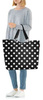 Torba shopper XL dots white REISENTHEL