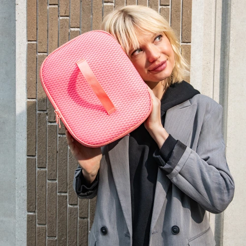 Coolerbag M pocket mesh coral REISENTHEL