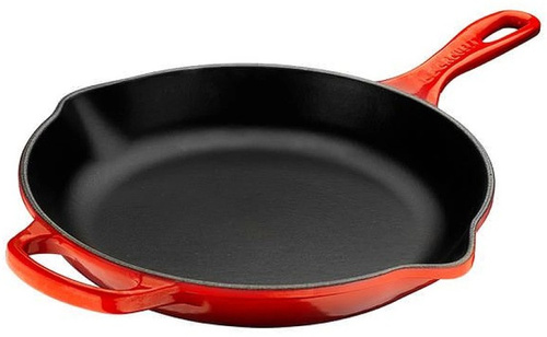 Patelnia żeliwna 20cm wiśniowa LE CREUSET