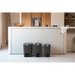 Kosz pedałowy 16l StepUp dark grey Brabantia