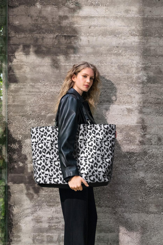 Torba shopper XL leo nero REISENTHEL