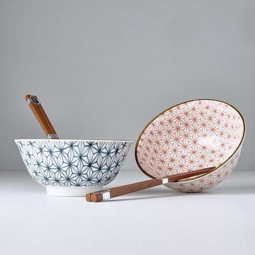 Zestaw 2 miseczek Asanoha MADE IN JAPAN
