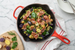  Patelnia żeliwna 23cm wiśniowa LE CREUSET