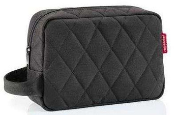 Kosmetyczka cosmeticpouch M rhombus black REISENTHEL
