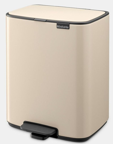 Kosz pedałowy 12l Bo Soft Beige BRABANTIA