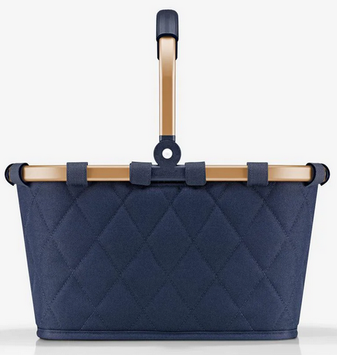 Koszyk carrybag XS frame rhombus midnight gold REISENTHEL
