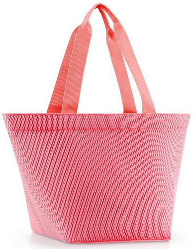 Torba shopper M mesh coral REISENTHEL