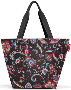 Torba shopper M paisley black REISENTHEL