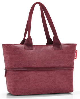Torba shopper e1 twist maroon REISENTHEL