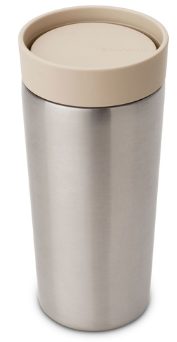 Kubek termiczny 360 ml Make & Take Soft Beige BRABANTIA