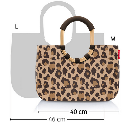 Torba loopshopper L twist maroon REISENTHEL