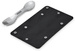 Zestaw 4 sztućców stalowych Black+Blum