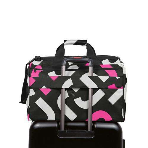 Torba allrounder L pocket signature bold pink REISENTHEL
