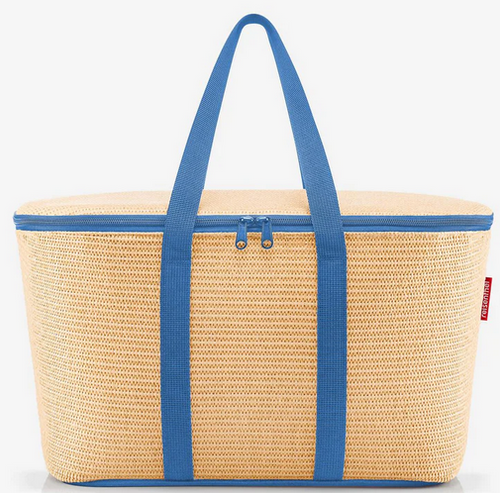 Torba coolerbag raffia blue REISENTHEL