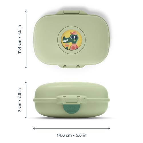 Lunchbox dziecięcy Gram green Forest MONBENTO