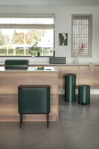 Kosz Bo Touch Bin 2x30 l Pine Green BRABANTIA