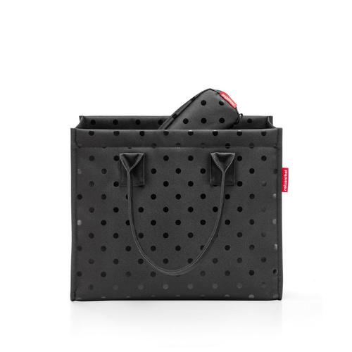 Zestaw daily shopper + multicase set #1 glossy dots black REISENTHEL