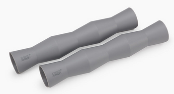 Zestaw 2 przekładek na drążek odzielających wieszaki Orderly™ szare JOSEPH JOSEPH