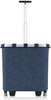 Wózek carrycruiser herringbone dark blue REISENTHEL